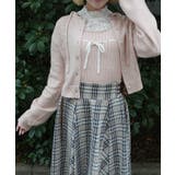ピンク | ニットビスチェ×カーディガンセット | axes femme
