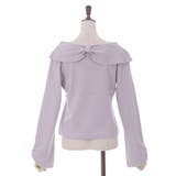 雪桜刺繍オフショル風ニット | axes femme | 詳細画像19