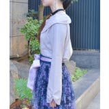 雪桜刺繍オフショル風ニット | axes femme | 詳細画像2