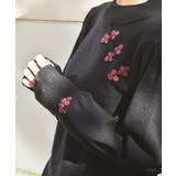 チャイナボタンニットプルオーバー | axes femme | 詳細画像6