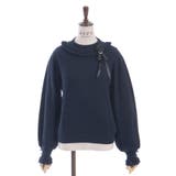 ブローチ付透かしフリルニット | axes femme | 詳細画像6