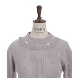 バラボトルネックリブニット | axes femme | 詳細画像32