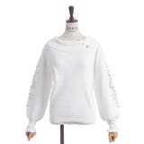 アステリズム刺繍ニットプルオーバー | axes femme | 詳細画像25 