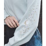 アステリズム刺繍ニットプルオーバー | axes femme | 詳細画像7 
