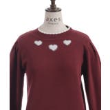 ハートジャカードニットプルオーバー | axes femme | 詳細画像13 