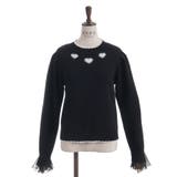 ハートジャカードニットプルオーバー | axes femme | 詳細画像22 