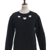 ハートジャカードニットプルオーバー | axes femme | 詳細画像25 