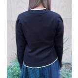 ハートジャカードニットプルオーバー | axes femme | 詳細画像3 