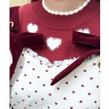 ハートジャカードニットプルオーバー | axes femme | 詳細画像6 