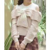 リボンフェザーニット | axes femme | 詳細画像1 