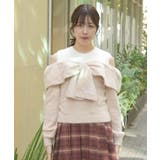 リボンフェザーニット | axes femme | 詳細画像9 