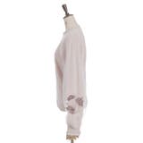 カメリア刺繍チュール袖ニット | axes femme | 詳細画像16 