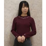バラボトルネックリブニット | axes femme | 詳細画像14