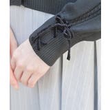クロス刺繍ショートニットカーディガン | axes femme | 詳細画像6