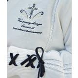 クロス刺繍ショートニットカーディガン | axes femme | 詳細画像8