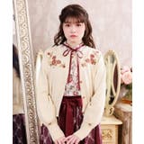 生成り | フラワーガーデン刺繍カーディガン | axes femme