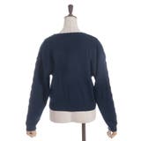 金木犀刺繍ニットカーディガン | axes femme | 詳細画像10 