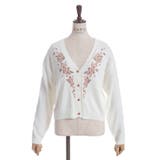 金木犀刺繍ニットカーディガン | axes femme | 詳細画像15 