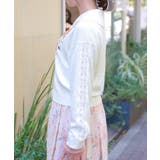 金木犀刺繍ニットカーディガン | axes femme | 詳細画像2 