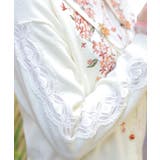 金木犀刺繍ニットカーディガン | axes femme | 詳細画像6 