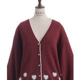 ハートジャカードニットカーディガン | axes femme | 詳細画像12 