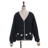 ハートジャカードニットカーディガン | axes femme | 詳細画像23 