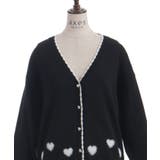 ハートジャカードニットカーディガン | axes femme | 詳細画像26 