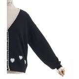 ハートジャカードニットカーディガン | axes femme | 詳細画像29 