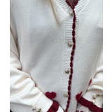 ハートジャカードニットカーディガン | axes femme | 詳細画像5 