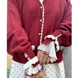 ハートジャカードニットカーディガン | axes femme | 詳細画像7 