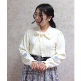 ローズ・ステンドグラスカーディガン | axes femme | 詳細画像12