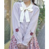 ピンク | ローズ・ステンドグラスカーディガン | axes femme