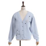 スノー・ローズ刺繍カーデ | axes femme | 詳細画像19