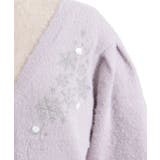 スノー・ローズ刺繍カーデ | axes femme | 詳細画像27