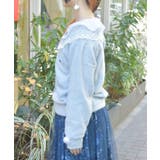 スノー・ローズ刺繍カーデ | axes femme | 詳細画像6