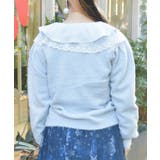 スノー・ローズ刺繍カーデ | axes femme | 詳細画像7