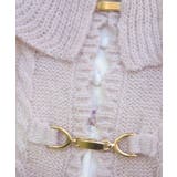 ふわふわモヘアニットケープ | axes femme | 詳細画像4 