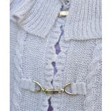 ふわふわモヘアニットケープ | axes femme | 詳細画像9 