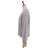 リボン釦編み上げニットカーディガン | axes femme | 詳細画像24 