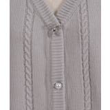 リボン釦編み上げニットカーディガン | axes femme | 詳細画像26 