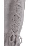 リボン釦編み上げニットカーディガン | axes femme | 詳細画像27 