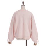 リボン釦編み上げニットカーディガン | axes femme | 詳細画像30 