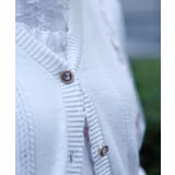 桜刺繍ニットカーディガン | axes femme | 詳細画像6 