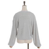 パール釦ぽこぽこニットカーディガン | axes femme | 詳細画像11 