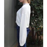 パール釦ぽこぽこニットカーディガン | axes femme | 詳細画像2 