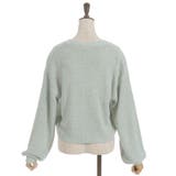 パール釦ぽこぽこニットカーディガン | axes femme | 詳細画像23 