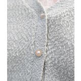 パール釦ぽこぽこニットカーディガン | axes femme | 詳細画像7 