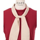 スカーフ付ノースリプルオーバー | axes femme | 詳細画像17