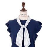 スカーフ付ノースリプルオーバー | axes femme | 詳細画像23