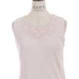 吸水速乾モチーフレースタンク | axes femme | 詳細画像25 